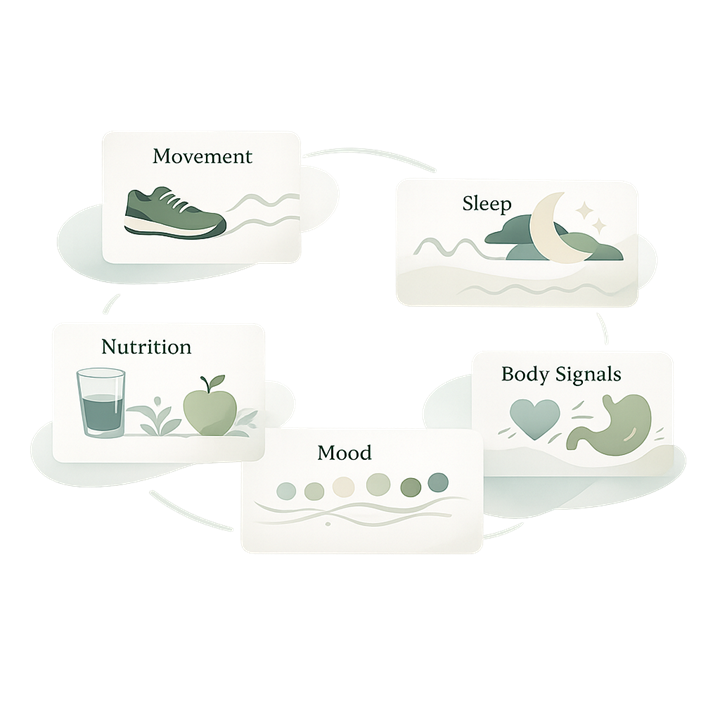 Health pattern illustration